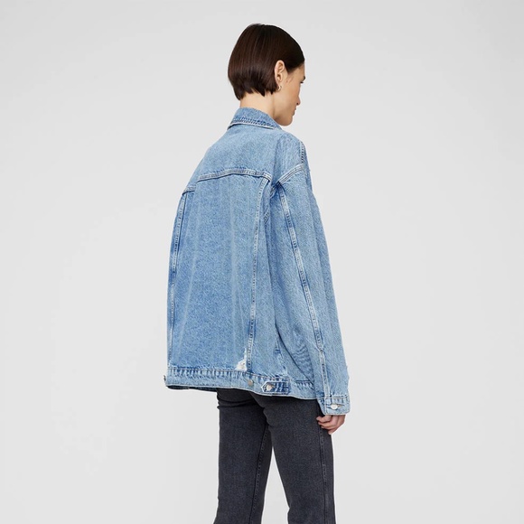 RORY JACKET - VINTAGE BLUE - SIZE L - ANINE BING - PERFECT CONDITION - Picture 2 of 6